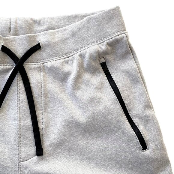 J.Crew Mens Gray Joggers Sweatpants 27" Inseam Zipper Pockets Activewear Size S - Picture 3 of 9